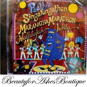 Psalty Singalongathon Maranatha Marathon Jubilee CD The Best of Kids Praise Fun